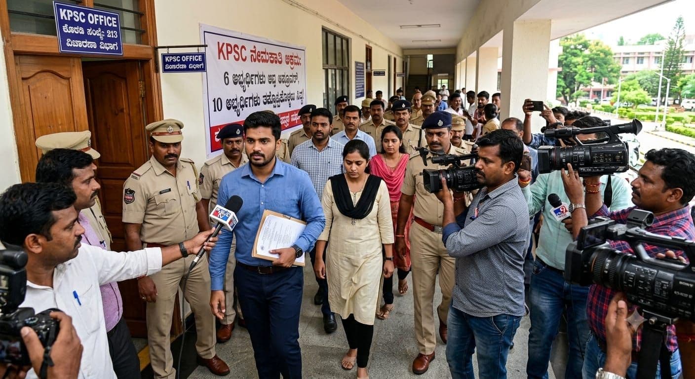 KPSC Recruitment Scam: ED Uncovers ₹50 Lakh Bribe Racket